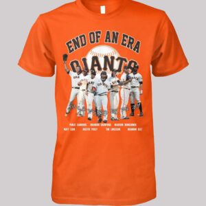 End Of An Era Giants Signature Shirt