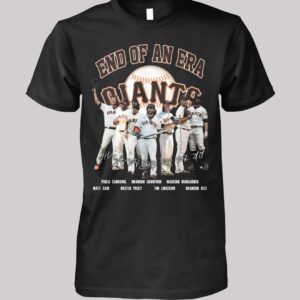 End Of An Era Giants Signature Shirt