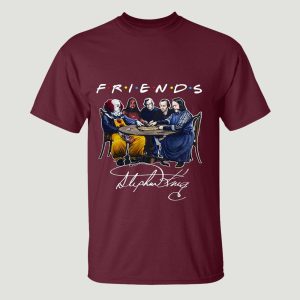 Friends Stephen King Horror Characters Signature Shirt