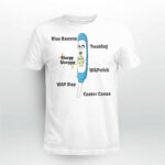 Funny Nurse Blue Banana Twatdog Slurpp Slurppp WAPstick Shirt