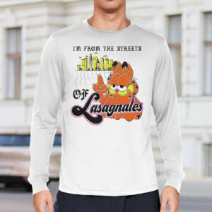 Garfield I’m From The Streets Of Lasagnales Classic Shirt23