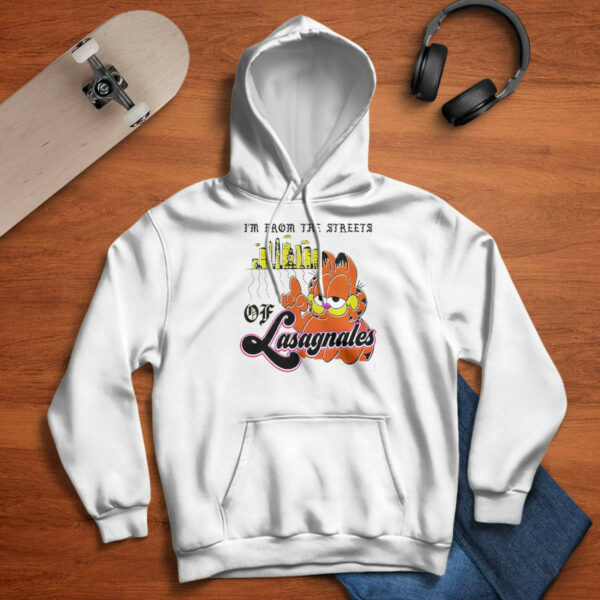 Garfield I’m From The Streets Of Lasagnales Classic Shirt