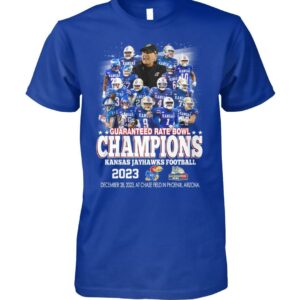 Guaranteed Rate Bowl Champions Kansas Jayhawks Football 2023 Shirt