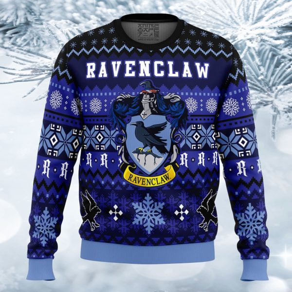 Harry Potter Ravenclaw House Ugly Christmas Sweater