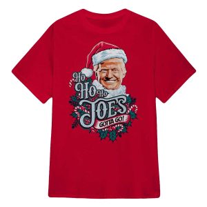 Ho Ho Ho Joes Gotta Go Trump Christmas Sweater