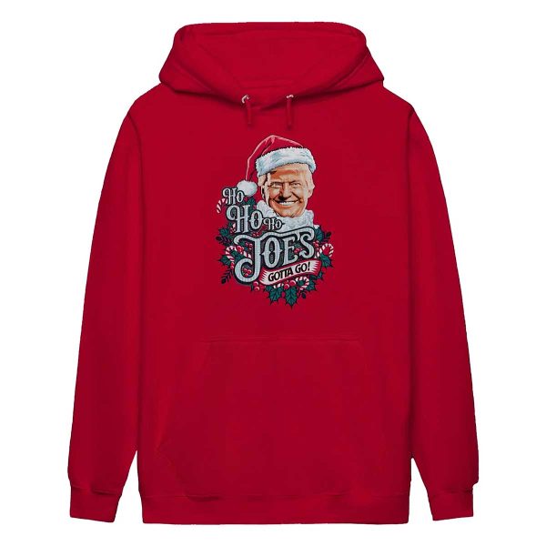 Ho Ho Ho Joes Gotta Go Trump Christmas Sweater