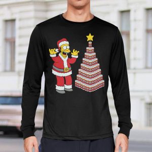 Homer Simpson Tis The Season Duff Beer Christmas Tree Shirt45