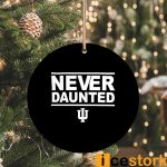 Hoosiers Never Daunted Ornament