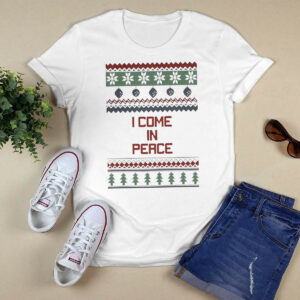 I Come In Peace Christmas Sweatshirt2