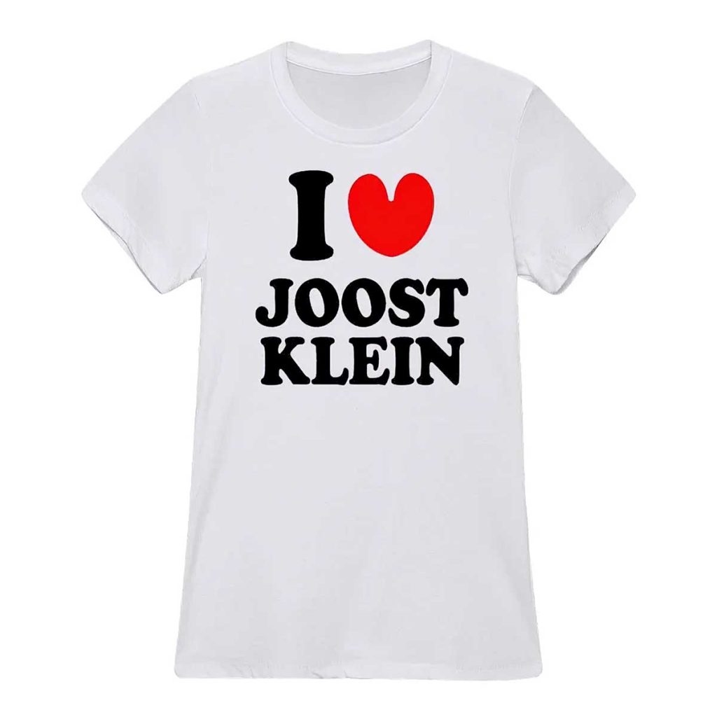 I Love Joost Klein Shirt - Icestork