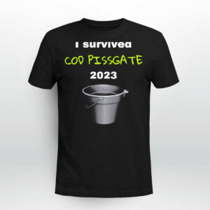 I Survived Cod Pissgate 2023 Shirt