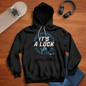 It's A Lock Lions 2023 NFC North Division Champions Shirt