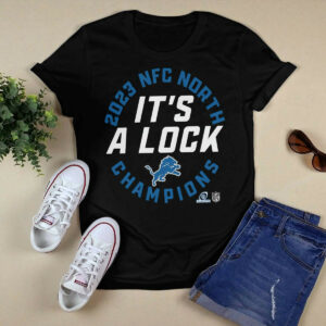 It's A Lock Lions 2023 NFC North Division Champions Shirt