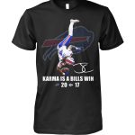 James Cook Karma Is A Bills Win Shirt