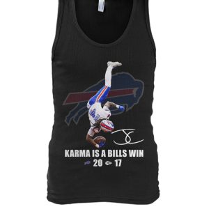 James Cook Karma Is A Bills Win Shirt