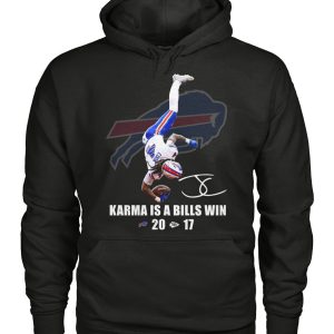 James Cook Karma Is A Bills Win Shirt