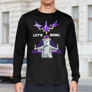 James Madison Dukes Mascot Let's Bowl Shirt2