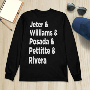 Jeter Williams Posada Pettitte Rivera Shirt