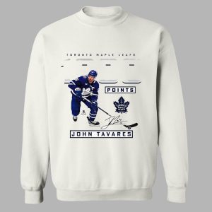 John Tavares Toronto Maple Leafs 1000 Career Points shirt