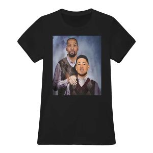 Kevin Durant And Devin Booker Step Brothers Shirt3