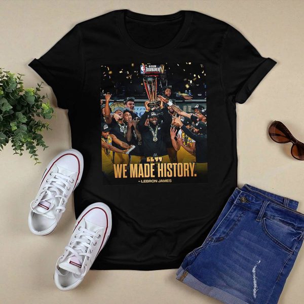 LA Lakers We Made History Shirt