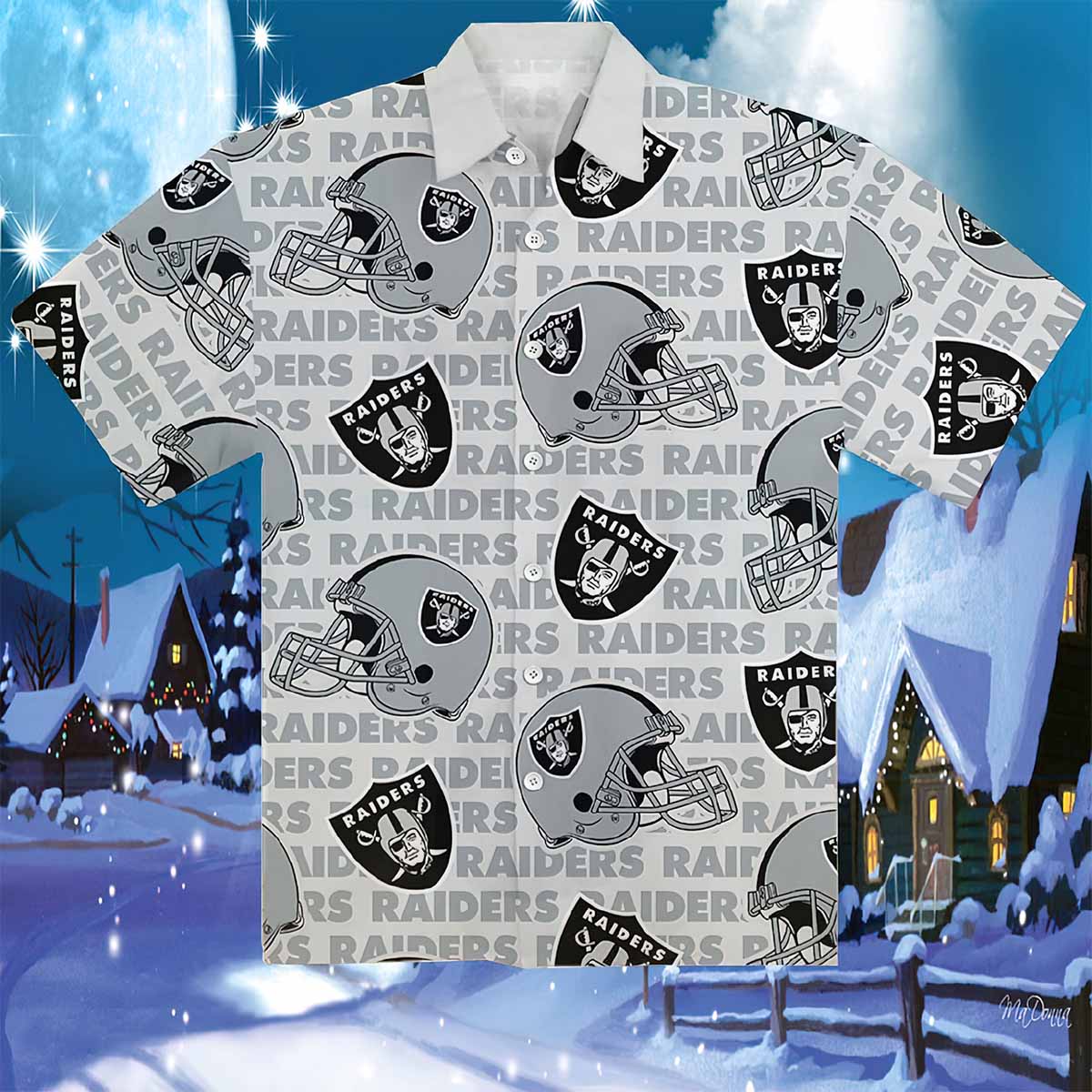 Las Vegas Raiders Hawaiian Shirt