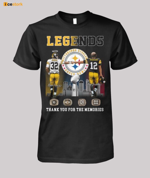 Legends Harris And Bradshaw Thanks You For The Memories Shirt