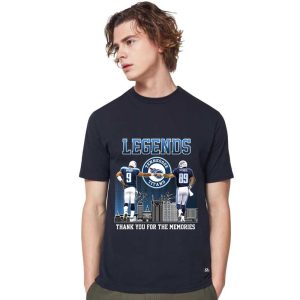 Legends Steve Mcnair And Frank Wycheck Tennessee Titans Thank You For The Memories Shirt 2