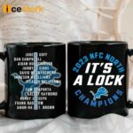 Lions 2023 NFC North Champions It’s A Lock Mug