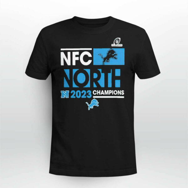 Lions Playoff 2023 NFC North Division Champions Shirt