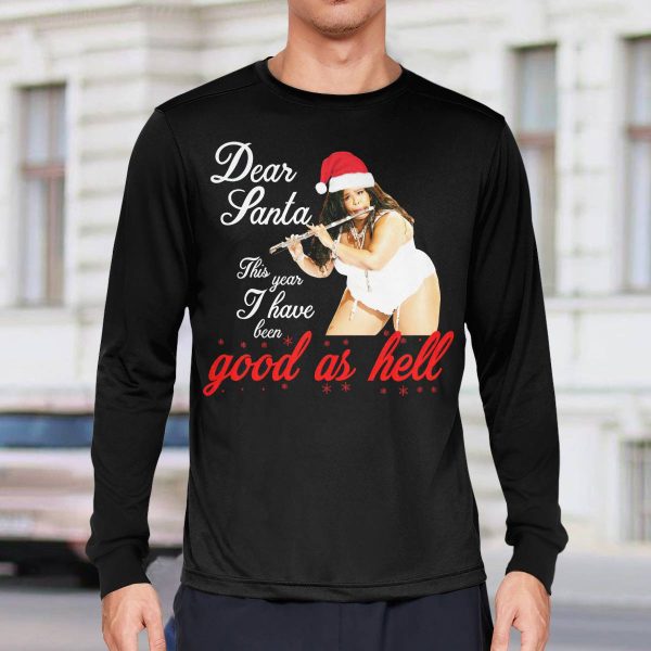 Lizzo Dear Santa This Year I Have Been Good As Hell Christmas Sweater