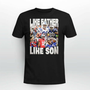 Marvin Harrison Jr Like Father Like Son Shirt2342