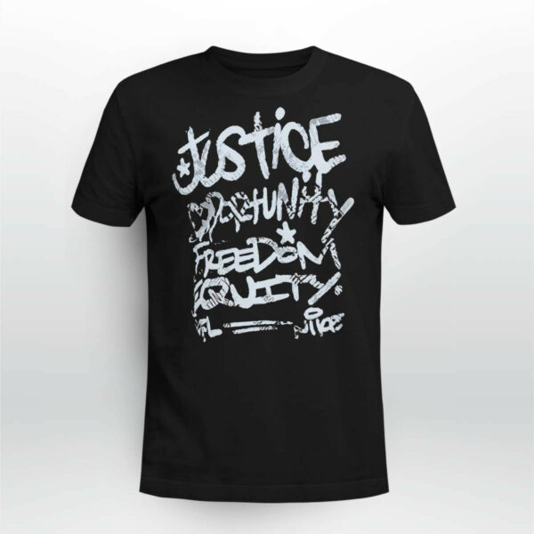 Mike Tomlin Justice Opportunity Equity Freedom Shirt