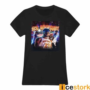 Mitchell Robinson 23 Savage New York Shirt