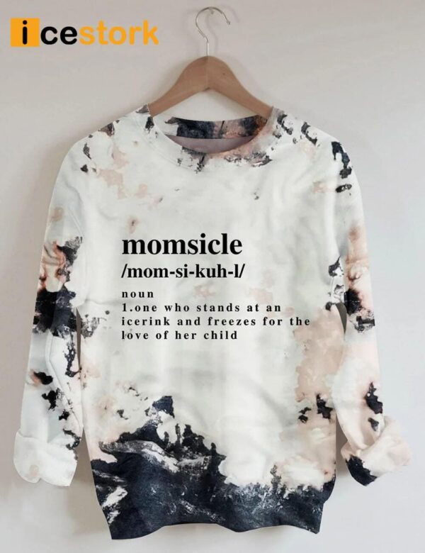 Momsicle Definition Print Casual Sweatshirt