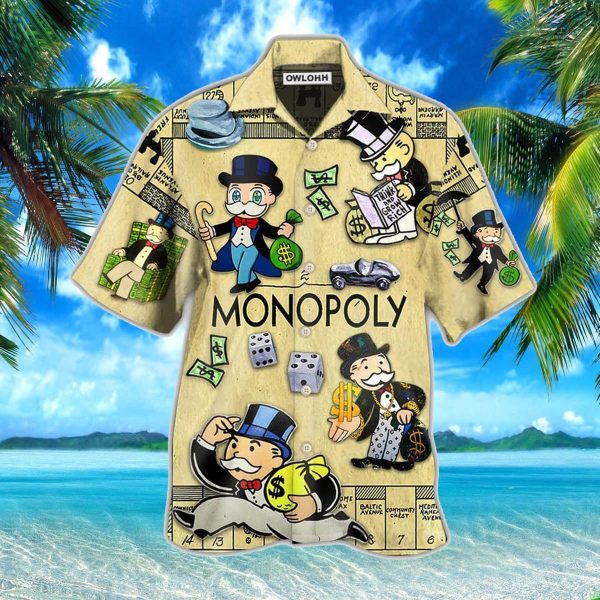 Monopoly Style Hawaiian Shirt