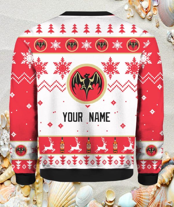 Personalized Name Bacardi Ugly Christmas Sweater