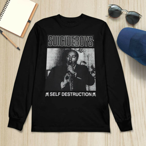 Political Suicide Self Destruction Shirt