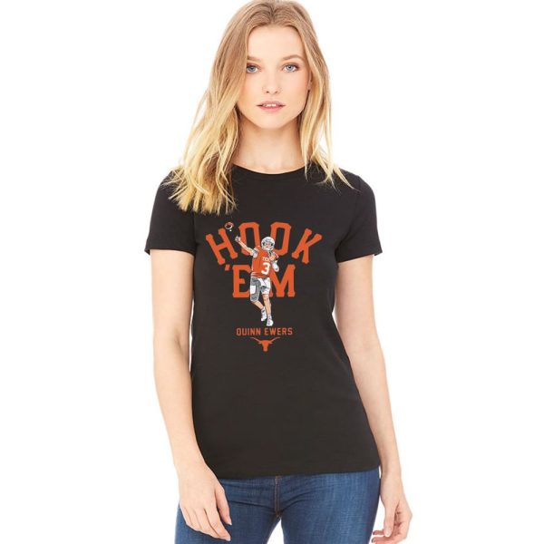 Quinn Ewers Hook Em Shirt