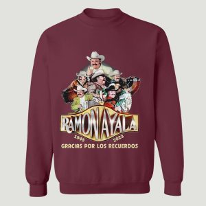 Ramon Ayala 1945 – 2023 Gracias Por Los Recuerdos Shirt