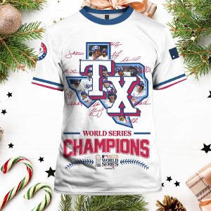 Rangers World Series 3D Shirt 2023