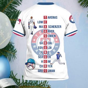 Rangers World Series 3D Shirt 20231