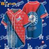 Red And Blue LA Dodgers 2024 Baseball Jersey Shirt