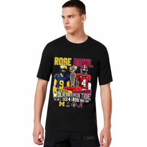 Rose Bowl Michigan Wolverines Vs Alabama Crimson Tide Shirt - Icestork