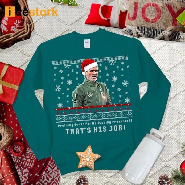 Roy Keane Funny Christmas Sweatshirt