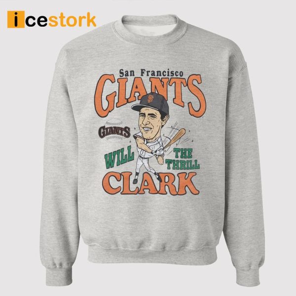 SF Giants Will Clark Shirt