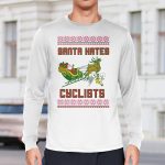 Santa Hates Cyclists Ugly Christmas Sweater