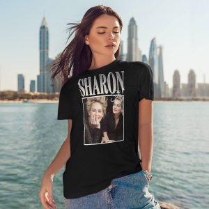 Sharon Stone Gap Shirt8