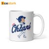 Shohei Ohtani Batting Caricature Mug