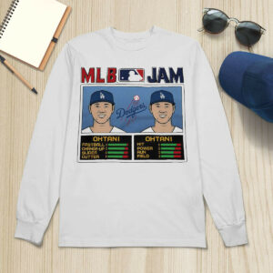 Shohei Ohtani Jam LA Dodgers baseball player shirt1